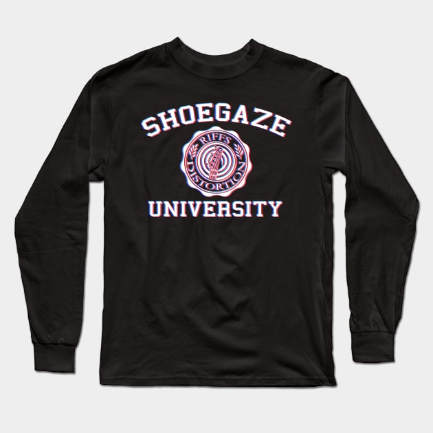 Shoegaze University Blur Long Sleeve T-Shirt by heliconista